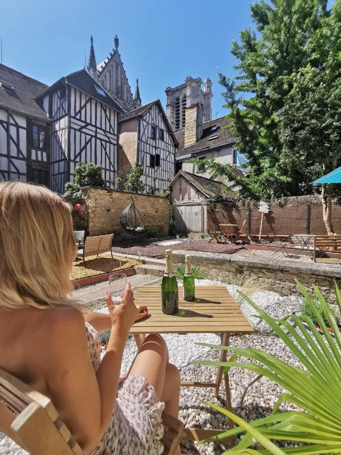 Le Chat De La Cathedrale - Calme - Jardin - Wifi Труа Экстерьер фото
